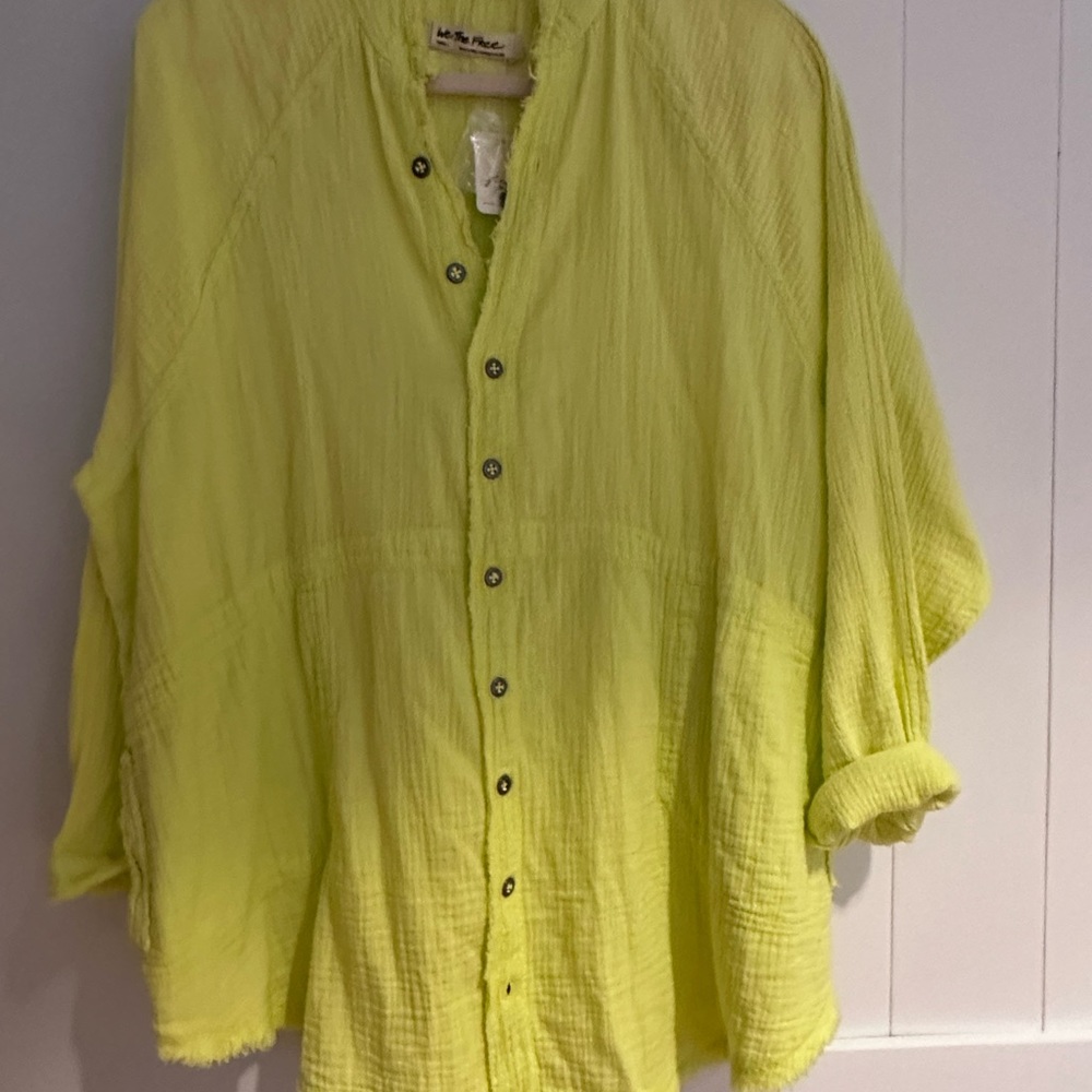 New with Tags Free People Shirt Size S